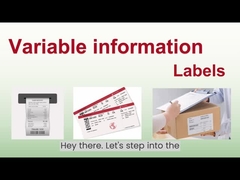 Isı duyarlı etiket malzemelerinin uygulanması.