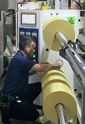 Çizik geçirmez Jumbo Roll Kağıt, Açık Suya dayanıklı Etiketler 50 u Yüzey Kalınlığı