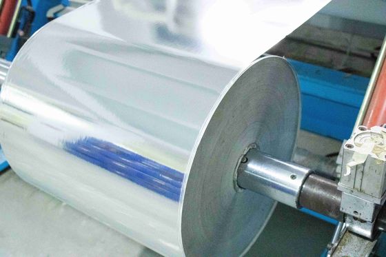 Şeffaf PET BOPP Yapıştırıcı Jumbo Roll Etiketi 50μ Yüzey Kalınlığı Cam