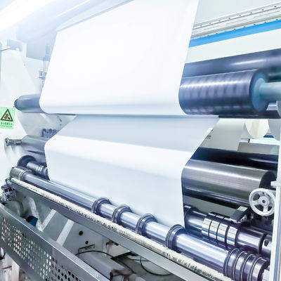 Çizik Dirençli Termal Kağıt Jumbo Roll Yüksek Viskozitesi Stong Yapışkan Sırt Tipi