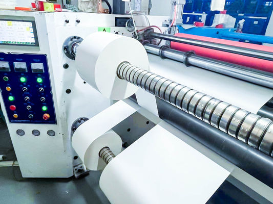 Şeffaf BOPP Yapıştırıcı Jumbo Roll Kimyasal Kanıtlı Çift Taraflı Mat