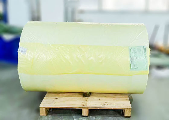 Açık BOPP Yapıştırıcı Jumbo Roll Etiketler Kağıt Sentetik Hareketli Yapıştırıcı