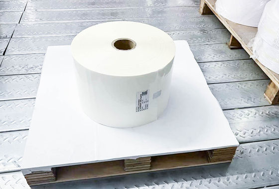 PVC kendi kendine yapışkan çıkartma kağıt rulo SGS sertifikalı şeffaf PET