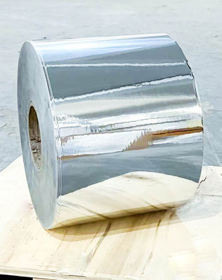 Çıkarma Yapışkan Su geçirmez Kağıt Liner Roll Mat Gümüş PET 50u Yüzey Kalınlığı