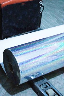 Akrilik yapıştırıcı açık holografik film, su geçirmez holografik film kağıdı
