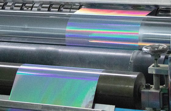 Akrilik yapıştırıcı öz yapıştırıcı holografik film etiket kağıdı 1000m uzunluk