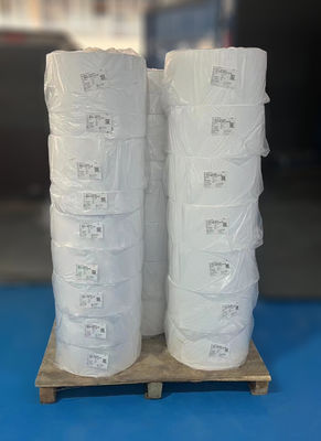 Sıcaklık Dayanıklı Termal Kağıt Jumbo Roll Kağıt Akrilik Yapıştırıcı Yapışkan Sıradan Yapışkan