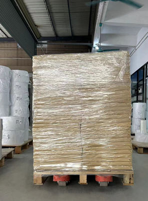 Sentetik yapıştırıcı kendi kendine yapışkan termal kağıt Jumbo Roll Kağıt çizik karşıtı