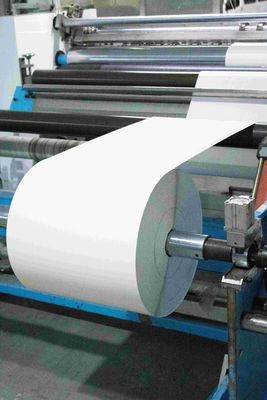 Sıcaklığa karşı termal kağıt Jumbo Roll Kağıt Yaprakları Sıcak yapıştırıcı Tipi