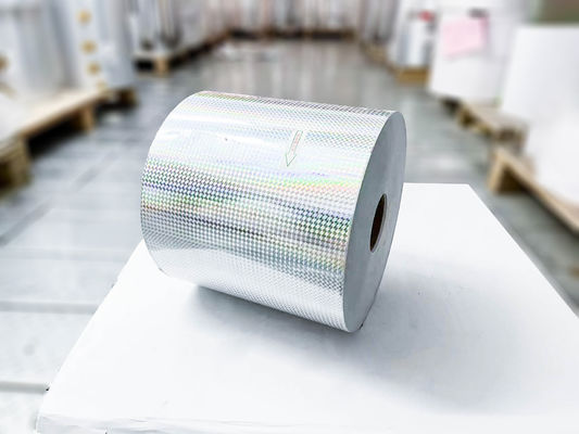 Akrilik yapıştırıcı Şeffaf Holografik yapıştırıcı film lazer Holografik termal etiketler