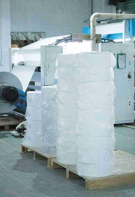 Lastik Kauçuk Yapıştırıcı Jumbo Baskı Kağıdı Rulo Sarı SGS Sertifikalı