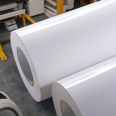 80g Kaplı Kağıt Etiket Malzemesi Yüksek Kabuk Dayanıklılığı için 20min ve 70±5% Döşeme Kalınlığı