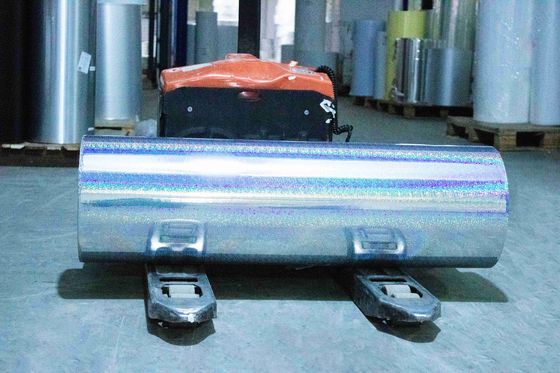 İyi bir fiyat. Su geçirmez Kendine yapışkan Holografik Film Etiket Kağıt 50u Yüzey Kalınlığı çevrimiçi